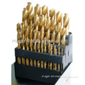 29 Pc Titanium Coated Drill Set 1/16"-1/2" By 64th